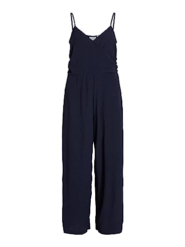 Vila Damen Jumpsuit VIMAJE STRAP JUMPSUIT (M, navy blazer) von Vila