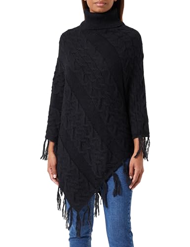 Vila VICHINTI New Rollneck Knit Poncho/SU von Vila