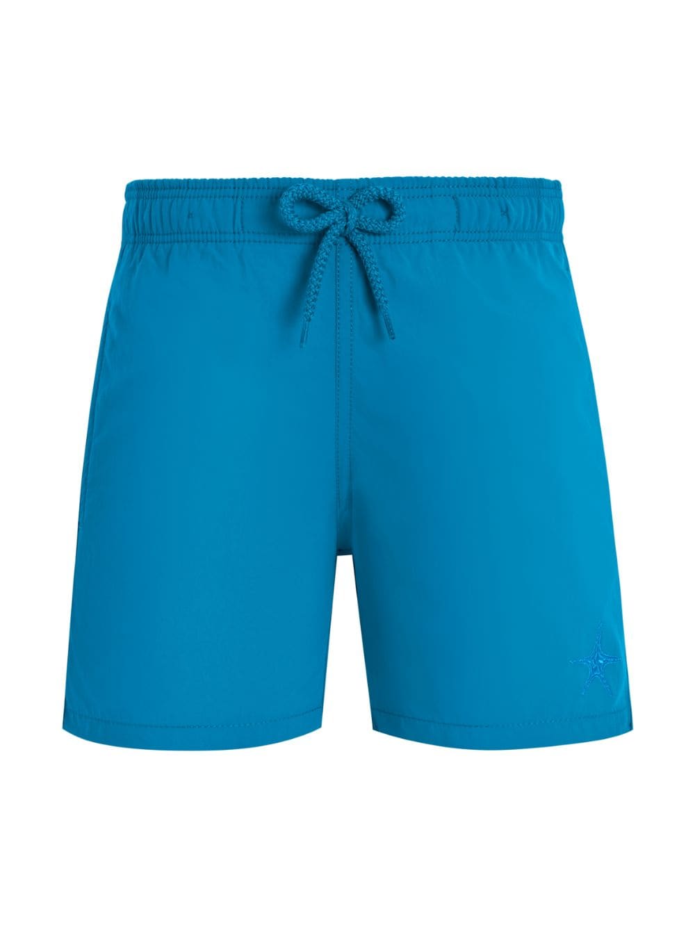 Vilebrequin Kids Badeshorts mit Logo-Applikation - Blau von Vilebrequin Kids