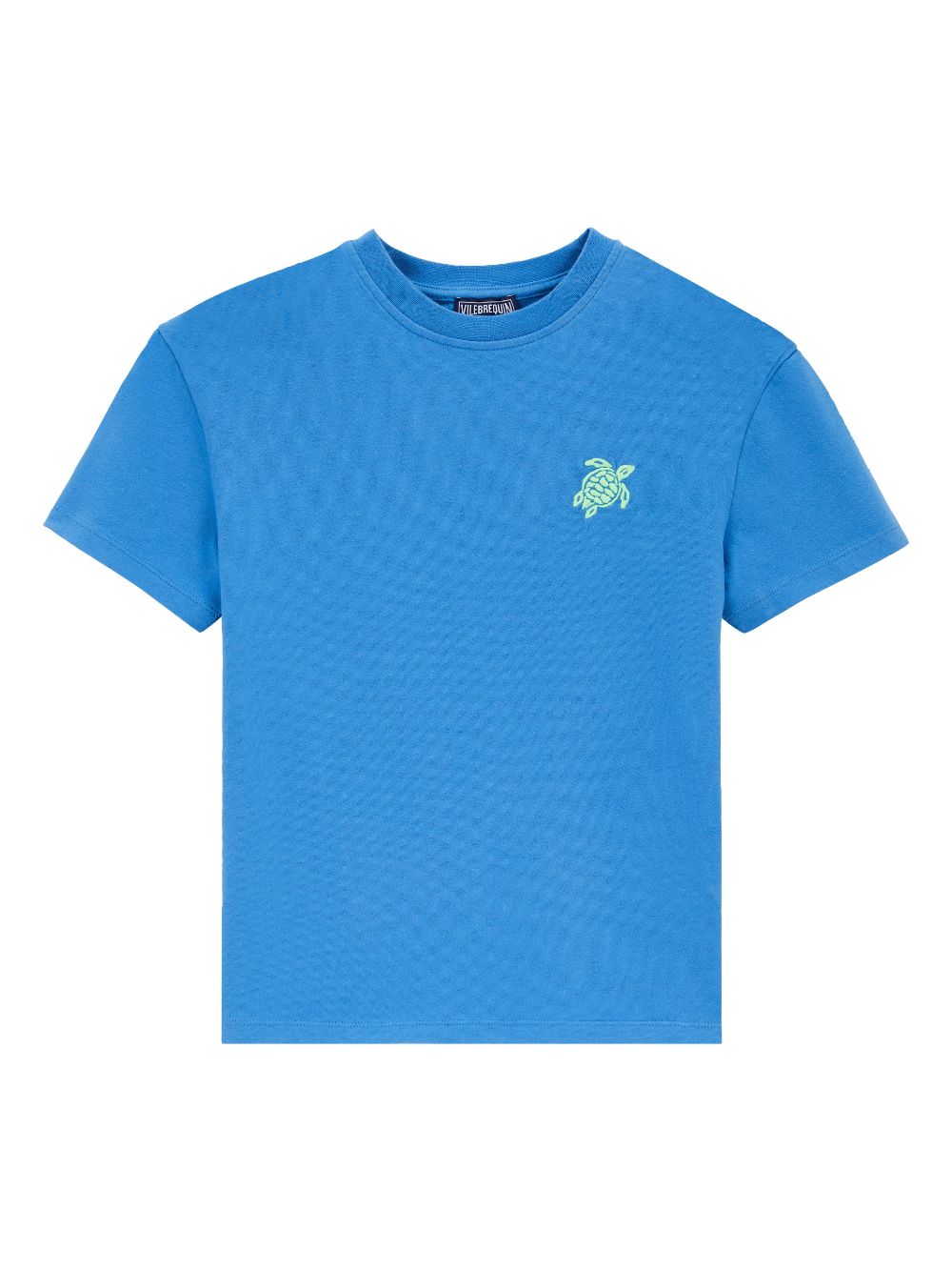 Vilebrequin Kids Besticktes T-Shirt aus Bio-Baumwolle - Blau von Vilebrequin Kids