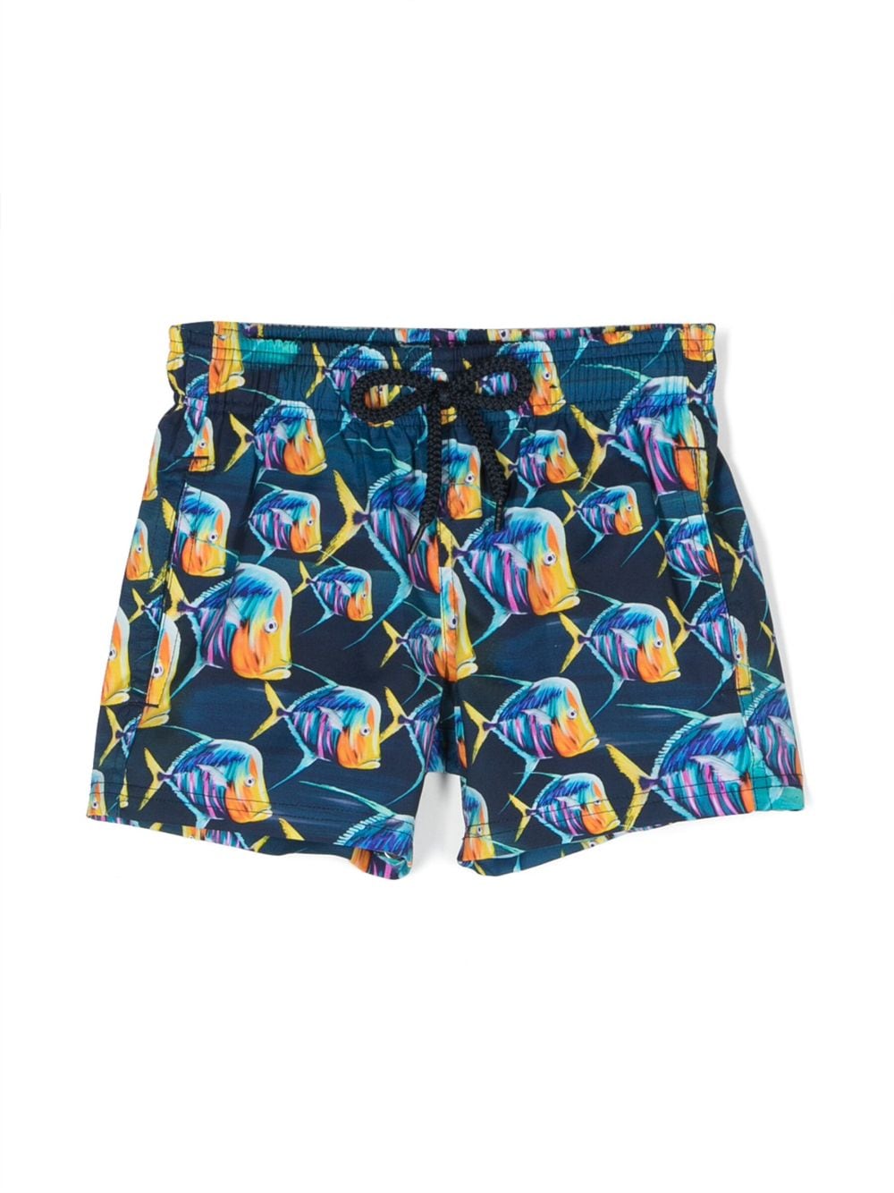 Vilebrequin Badeshorts mit Fischmuster - Blau von Vilebrequin