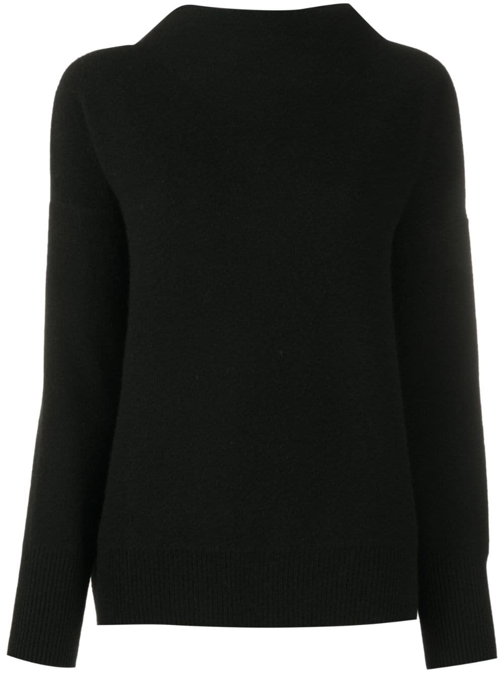 Vince Pullover mit tiefen Schultern - Schwarz von Vince