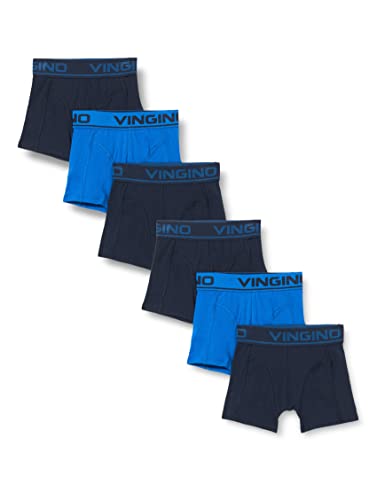 Vingino Jungen Boys (3-Pack) Boxer Shorts, Multicolor Blue, 4 Jahre EU von Vingino