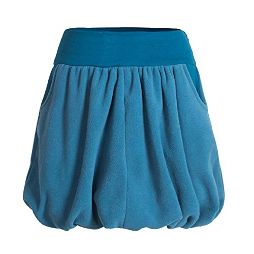 Vishes - Alternative Bekleidung Damen extra Warmer Ballonrock Herbstrock Winterrock Fleece-Rock kurz türkis 40 Vishes - Alternative Bekleidung Damen extra Warmer Ballonrock Herbstrock Winterrock Fleece-Rock kurz türkis 40 von Vishes