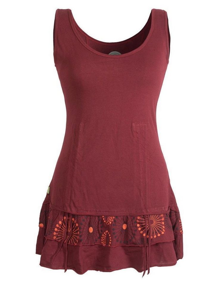 Vishes Tunikakleid Lagen-Look Jersey-Tunika Shirt zum Raffen Hippie, Boho, Goa Style Vishes Tunikakleid Lagen-Look Jersey-Tunika Shirt zum Raffen Hippie, Boho, Goa Style von Vishes