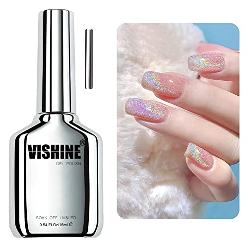 Vishine 16ml Soak Off 9D Wide Cat eyes Magnetic Gel Polish Bright Silver UV Gel Nail Polish Enamel Lacquer Glitter Velvet Nail Art Varnish Vishine 16ml Soak Off 9D Wide Cat eyes Magnetic Gel Polish Bright Silver UV Gel Nail Polish Enamel Lacquer Glitter Velvet Nail Art Varnish von Vishine