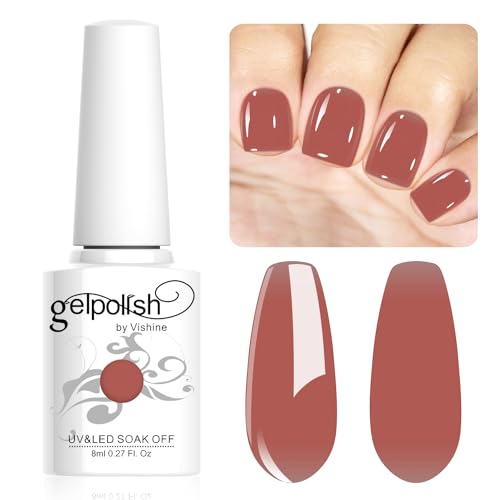 Vishine 8ml Gel Nail Polish Jelly Maroon Gel Polish Sheer Neutral Color Jelly Gel Nail Polish Natural Translucent Soak Off UV Gel Nail Art Manicure L144 Vishine 8ml Gel Nail Polish Jelly Maroon Gel Polish Sheer Neutral Color Jelly Gel Nail Polish Natural Translucent Soak Off UV Gel Nail Art Manicure L144 von Vishine