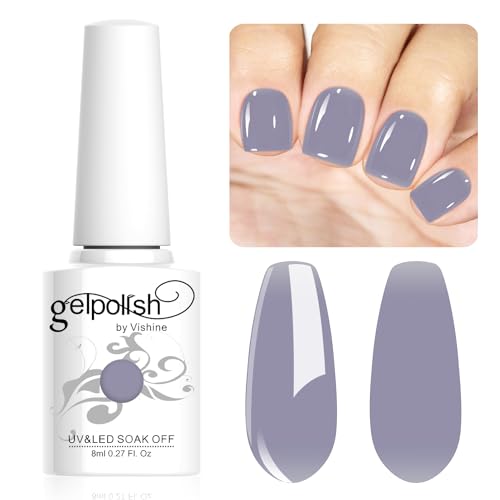 Vishine 8ml Gel Nail Polish Jelly Periwinke Blue Gel Polish Sheer Neutral Color Jelly Gel Nail Polish Natural Translucent Soak Off UV Gel Nail Art Manicure L165 Vishine 8ml Gel Nail Polish Jelly Periwinke Blue Gel Polish Sheer Neutral Color Jelly Gel Nail Polish Natural Translucent Soak Off UV Gel Nail Art Manicure L165 von Vishine