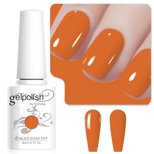 Vishine Amber Gel Nail Polish, 1Pcs 8ml Amber Gel Polish Color Nail Polish Gel High Gloss Soak Off U V Gel Nail French Nail Manicure Salon DIY L265 Vishine Amber Gel Nail Polish, 1Pcs 8ml Amber Gel Polish Color Nail Polish Gel High Gloss Soak Off U V Gel Nail French Nail Manicure Salon DIY L265 von Vishine