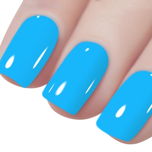 Vishine Bright Blue Gel Nail Polish, 1Pcs 8ml Bright Blue Gel Polish Blue Color Nail Polish Gel High Gloss Soak Off U V Gel Nail French Nail Manicure Salon DIY L241 Vishine Bright Blue Gel Nail Polish, 1Pcs 8ml Bright Blue Gel Polish Blue Color Nail Polish Gel High Gloss Soak Off U V Gel Nail French Nail Manicure Salon DIY L241 von Vishine