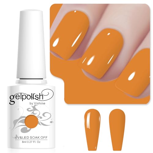 Vishine Burnt Sienna Gel Nail Polish, 1Pcs 8ml Burnt Sienna Gel Polish Color Nail Polish Gel High Gloss Soak Off U V Gel Nail French Nail Manicure Salon DIY L266 Vishine Burnt Sienna Gel Nail Polish, 1Pcs 8ml Burnt Sienna Gel Polish Color Nail Polish Gel High Gloss Soak Off U V Gel Nail French Nail Manicure Salon DIY L266 von Vishine