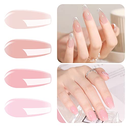 Vishine Jelly Gel Nagellack Kollektion Sheer Nude Pink Gel Polish Crystal Transparent Gel Polish Kit Nail Art Lack Maniküre Set 8ML 4PCS Vishine Jelly Gel Nagellack Kollektion Sheer Nude Pink Gel Polish Crystal Transparent Gel Polish Kit Nail Art Lack Maniküre Set 8ML 4PCS von Vishine