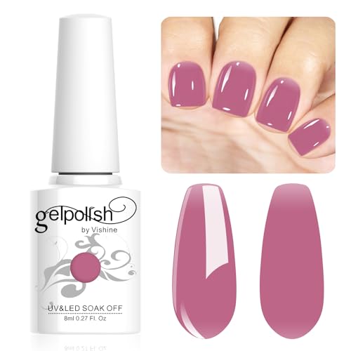 Vishine Neutral Gel Nail Polish 8ml Sheer Red Color Jelly, Natural Translucent Soak Off U V LED Nail Lamp Translucent Nail Art Gel L130 Vishine Neutral Gel Nail Polish 8ml Sheer Red Color Jelly, Natural Translucent Soak Off U V LED Nail Lamp Translucent Nail Art Gel L130 von Vishine