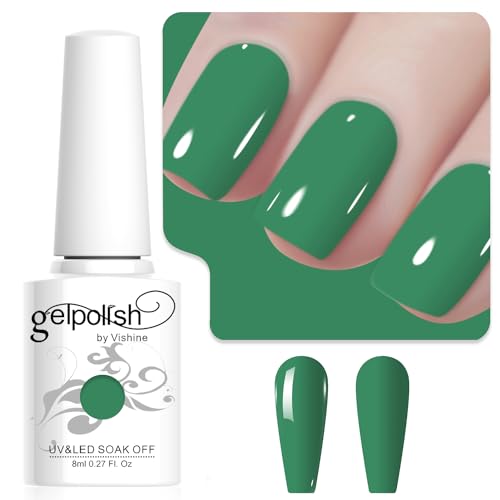 Vishine Olive Gel Nail Polish, 1Pcs 8ml Olive Green Gel Polish Green Color Nail Polish Gel High Gloss Soak Off U V Gel Nail French Nail Manicure Salon DIY L236 Vishine Olive Gel Nail Polish, 1Pcs 8ml Olive Green Gel Polish Green Color Nail Polish Gel High Gloss Soak Off U V Gel Nail French Nail Manicure Salon DIY L236 von Vishine