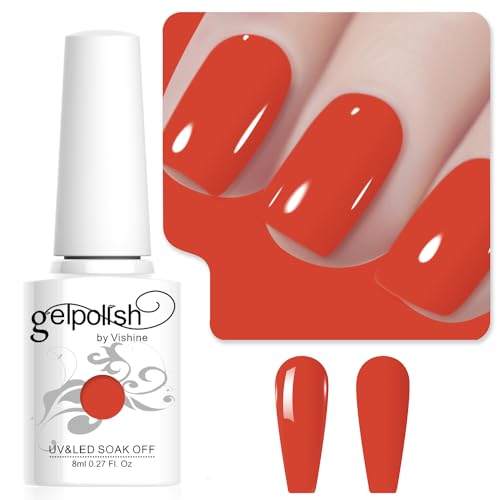 Vishine Terracotta Gel Nail Polish, 1Pcs 8ml Terracotta Gel Polish Color Nail Polish Gel High Gloss Soak Off U V Gel Nail French Nail Manicure Salon DIY L263 Vishine Terracotta Gel Nail Polish, 1Pcs 8ml Terracotta Gel Polish Color Nail Polish Gel High Gloss Soak Off U V Gel Nail French Nail Manicure Salon DIY L263 von Vishine