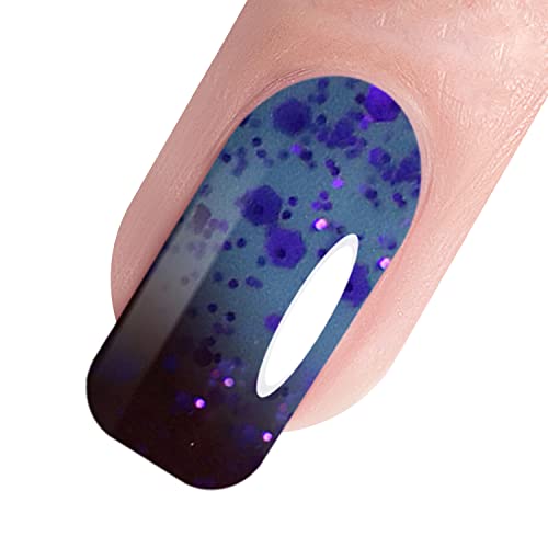 Vishine UV LED Nagellack Thermo Gellack ablösbarer Temperatur Farbwechsel Gel Nagellack Nail Art Gel Polish 8ml #5010 Vishine UV LED Nagellack Thermo Gellack ablösbarer Temperatur Farbwechsel Gel Nagellack Nail Art Gel Polish 8ml #5010 von Vishine