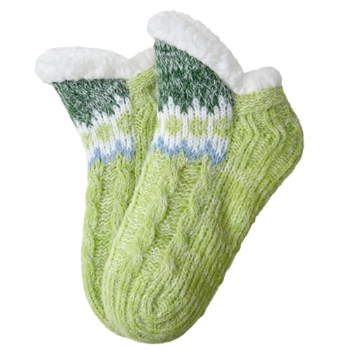 Bodensocken für den Winter,Modische flauschige Bodensocken mit Greifern | Wintersocken für Lounge, Arbeitszimmer, Wohnzimmer, Schlafzimmer, Spielzimmer, Esszimmer Visiblurry von Visiblurry