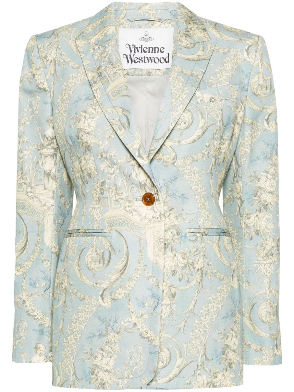 Vivienne Westwood Lauren Blazer mit Toile de Jouy-Print - Blau von Vivienne Westwood