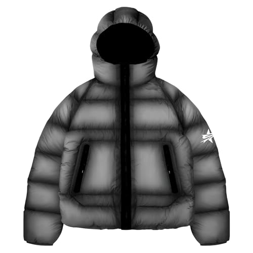 Vivoofchic Winterjacke Herren, Y2K Warm Winter Steppjacke mit Kapuze, Winddicht Wasserabweisend Outdoor Übergangsjacke Parka für Männer und Frauen Vivoofchic Winterjacke Herren, Y2K Warm Winter Steppjacke mit Kapuze, Winddicht Wasserabweisend Outdoor Übergangsjacke Parka für Männer und Frauen von Vivoofchic
