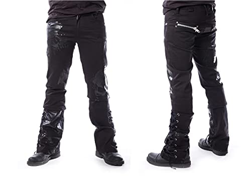 Vixxsin Adrian Pant Boot Cut Männer Stoffhose schwarz W34L32 von Vixxsin