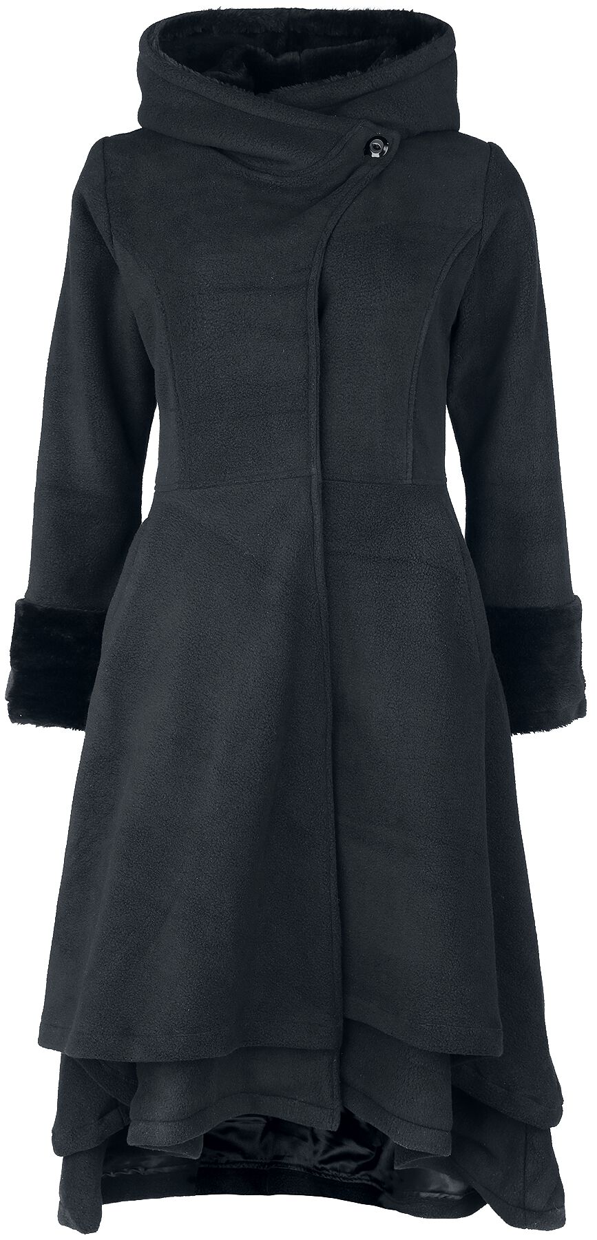 Vixxsin Gloaming Coat Mantel schwarz in S von Vixxsin