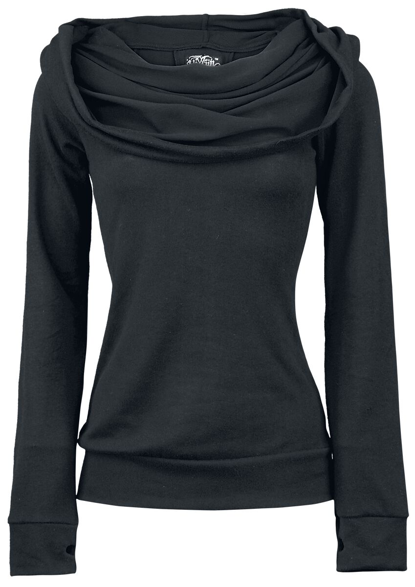 Vixxsin - Gothic Kapuzenpullover - Rest - XS bis XXL - für Damen - Größe XS - schwarz von Vixxsin