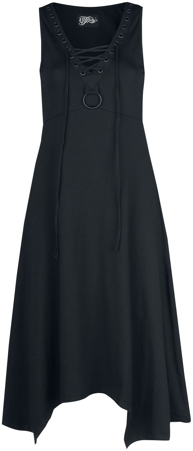 Vixxsin Mora Dress Mittellanges Kleid schwarz in 3XL von Vixxsin