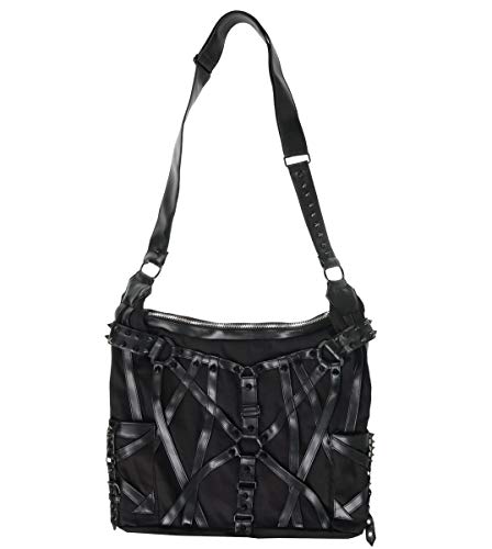 Vixxsin Punk Nieten Gothic Wicca Nugoth Harness Tasche - Schwarz von Vixxsin