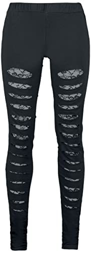 Vixxsin - Slasher Netz Leggings, schwarz, Grösse M von Vixxsin