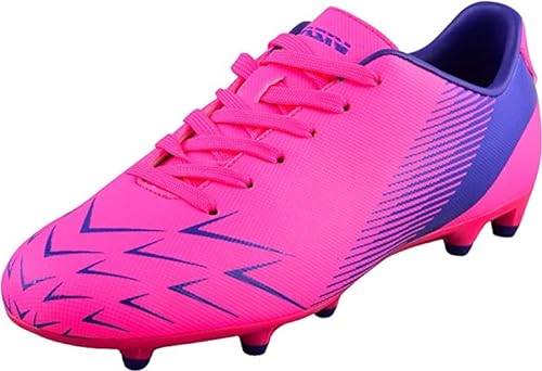 Vizari Ranger FG Fussballschuhe Kinder - Stollenschuhe - Outdoor Fester Untergrund - Fußballschuhe für Jungen & Mädchen - Rosa, Violett - Größe 30 von Vizari