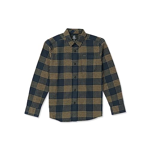 Volcom Caden Plaid Long Sleeve Shirt L von Volcom