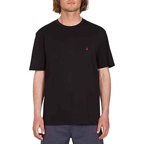 Volcom Cotton SS T-Shirt Stone Blanks schwarz, A3512056 von Volcom