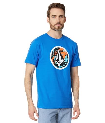 Volcom Crisp Stone Herren-T-Shirt, kurzärmelig, Patriot Blue, L von Volcom