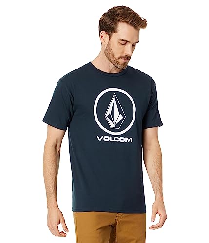 Volcom Herren Crisp Stone Kurzarm T-Shirt, Marineblau-Neu, XX-Large von Volcom