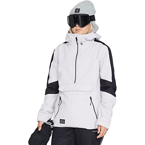 Volcom Damen Mirror Pullover Anorak Snowboard Ski Winterjacke Jacke, Amethyst Smoke S3, X-Large von Volcom