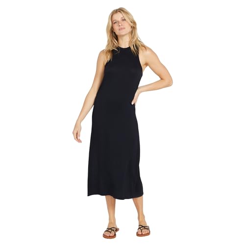 Volcom Damen Stonelight Midikleid Kleid, schwarz 1, X-Large von Volcom