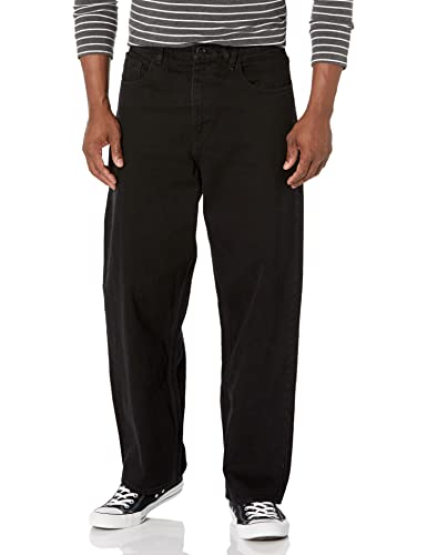 Volcom Herren Billow Denim Hose, schwarz, 32 von Volcom