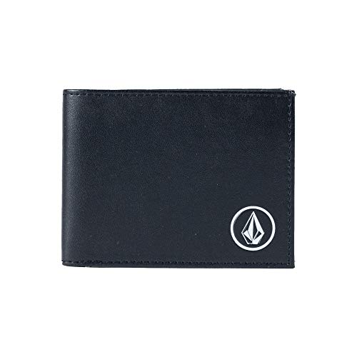 Volcom Herren Corps Reisezubehör-Bi-Fold-Brieftasche, Schwarz (Black) von Volcom