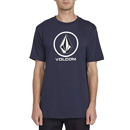 Volcom Herren Crisp Stone Kurzarm T-Shirt, Marineblau, XX-Large von Volcom