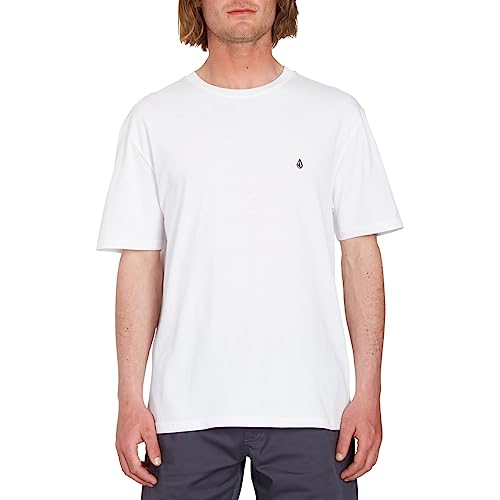 Volcom Herren Stone Blanks BSC SST Tshirt, weiß, XL von Volcom