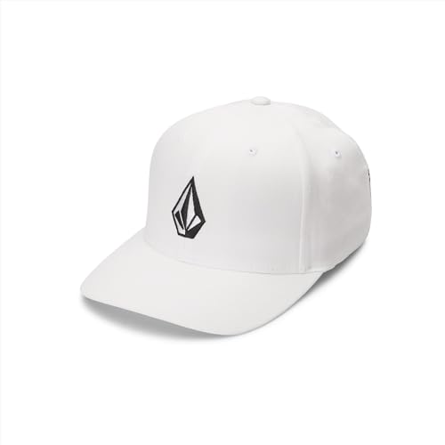 Volcom Herren Full Stone Flexfit Hat Baseball Cap, Weiß, L/XL von Volcom