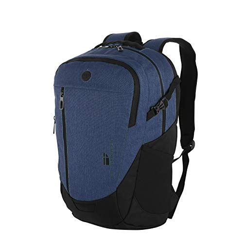 Von Cronshagen Rucksack Pelle | Freizeitrucksack aus stabilem Polyester | Daypack für Damen und Herren | mit Laptopfach passend für Notebooks bis 15 Zoll (dunkelblau) von Von Cronshagen