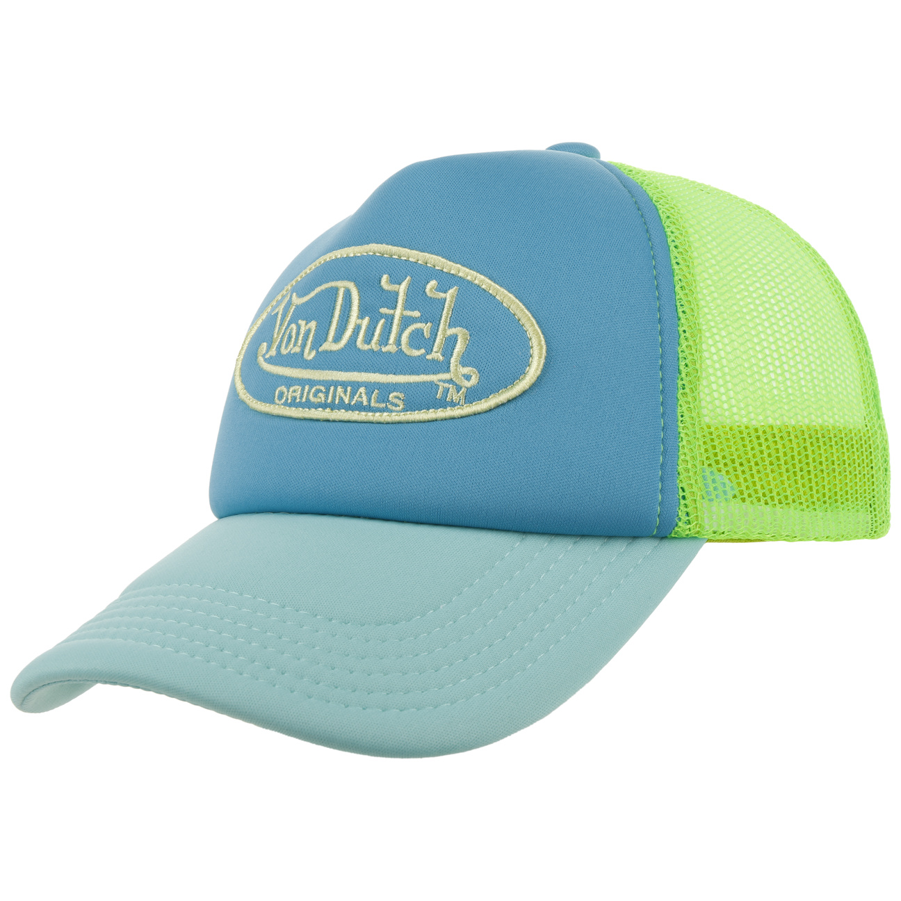 Tampa Oval Patch Colour Block Cap by Von Dutch von Von Dutch