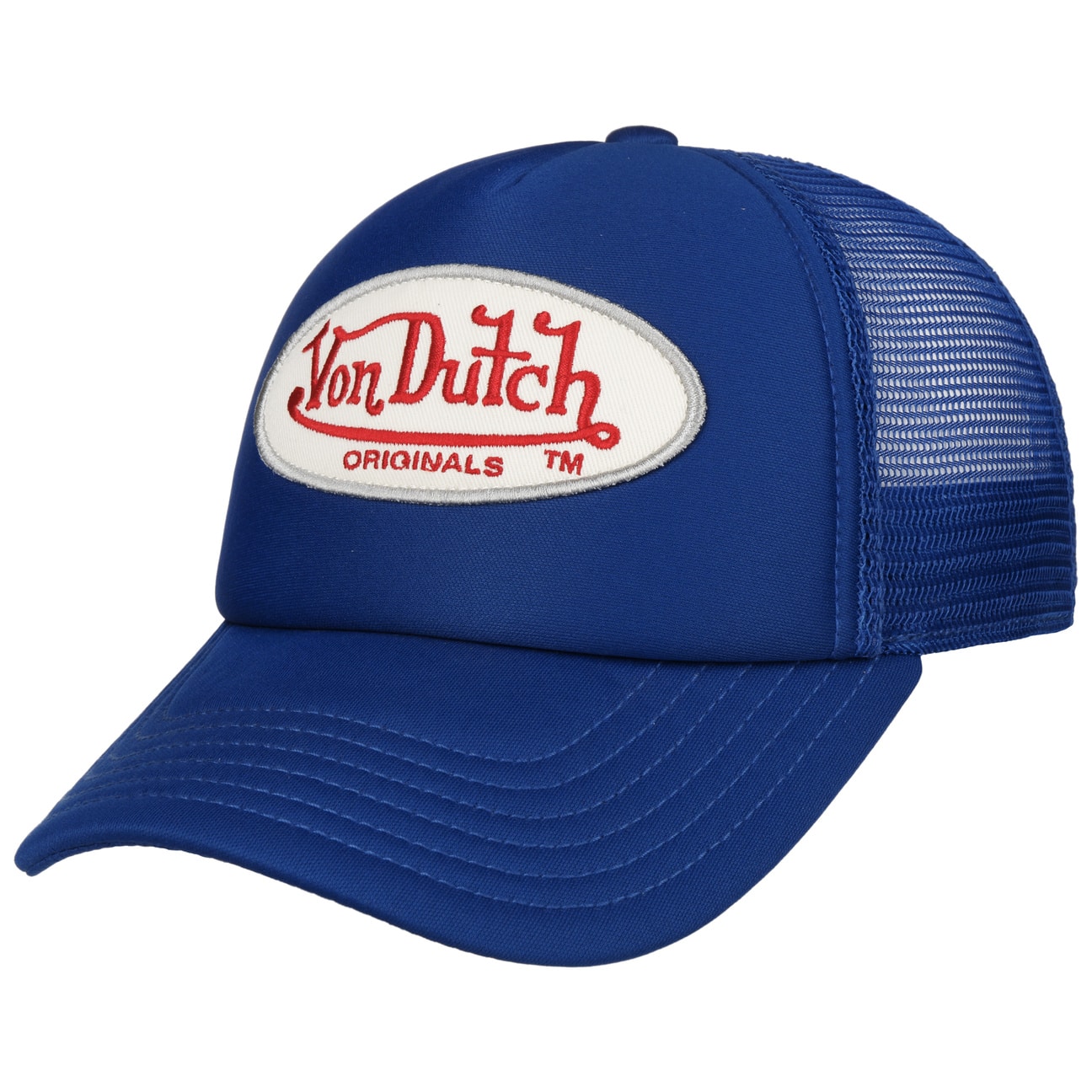 Tampa Oval Patch Foam Trucker Cap by Von Dutch von Von Dutch