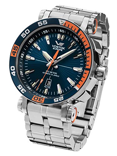 Vostok Europe Energia Rocket Herrenuhr mit Edelstahlband Automatik 30 ATM Datum NH35A-575A279-B von Vostok Europe