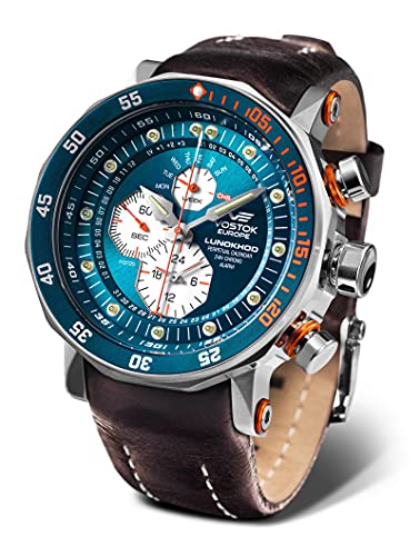 Vostok Europe Herren-Uhr Multifunktion Lunokhod 2 Blau YM86-620A636-BLAU von Vostok Europe