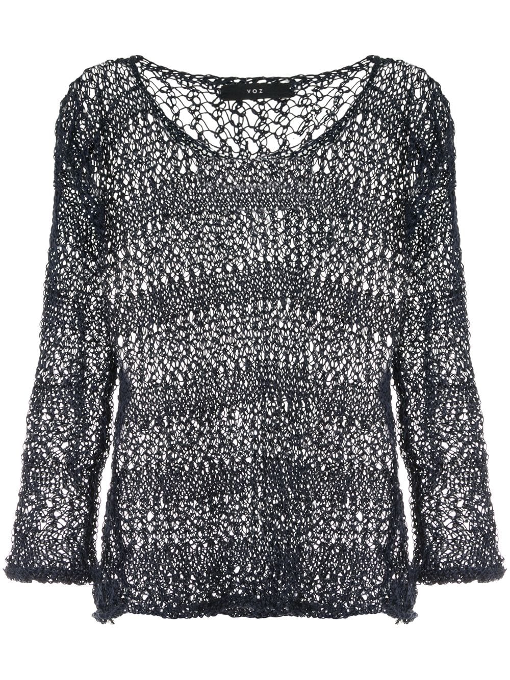 VOZ Pullover mit lockerem Schnitt - Blau von VOZ