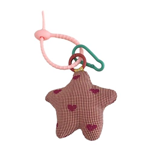 Vynetra Kreativer Schlüsselanhänger, Sternanhänger, Taschenanhänger, Schlüsselanhänger mit mehrfarbiger Puppe, Handtaschen-Zubehör für Mädchen zum Geburtstag Vynetra Kreativer Schlüsselanhänger, Sternanhänger, Taschenanhänger, Schlüsselanhänger mit mehrfarbiger Puppe, Handtaschen-Zubehör für Mädchen zum Geburtstag von Vynetra