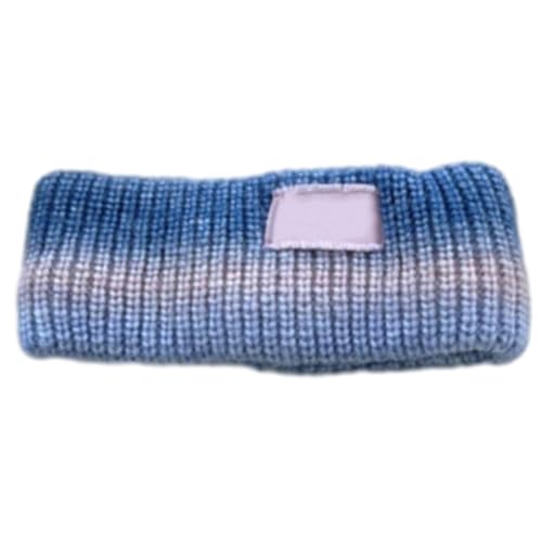 Gestrickte Stirnbänder Breit Für Kopfwickel Elastisch Winter Warme Haarbänder Waschen Des Gesichts Workout Stirnbänder Für Frauen Workout Haarbänder Slip Wide Turban Head Wrap von WATERBELINE