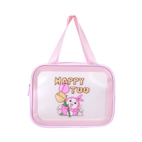 Kosmetiktasche Mit Großer Kapazität wasserdichte Kulturtasche Reise Make Up Tasche Cartoon Kosmetik Organizer Für Frauen Und Mädchen Kosmetiktasche Transparente Reise Make Up Tasche wasserdichte von WATERBELINE